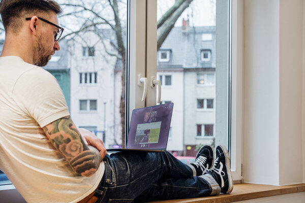 Online-Beratung sparen Beratung per Videokonferenz